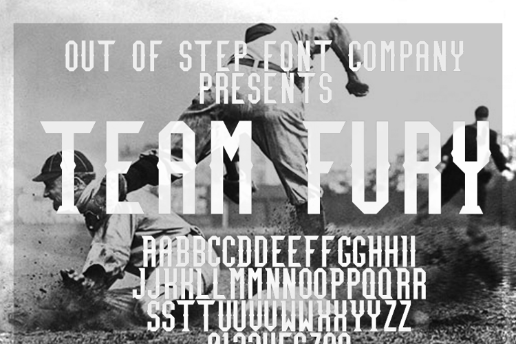 Team Fury Font