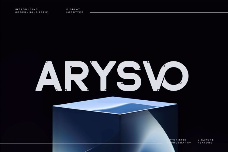 Preview of Arysvo Font