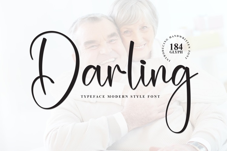 Preview of Darling Font
