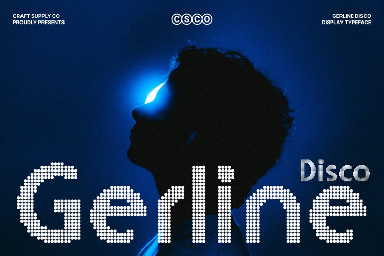 Preview of Gerline Disco Font