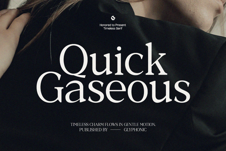 Preview of GC Quick Gaseous Font