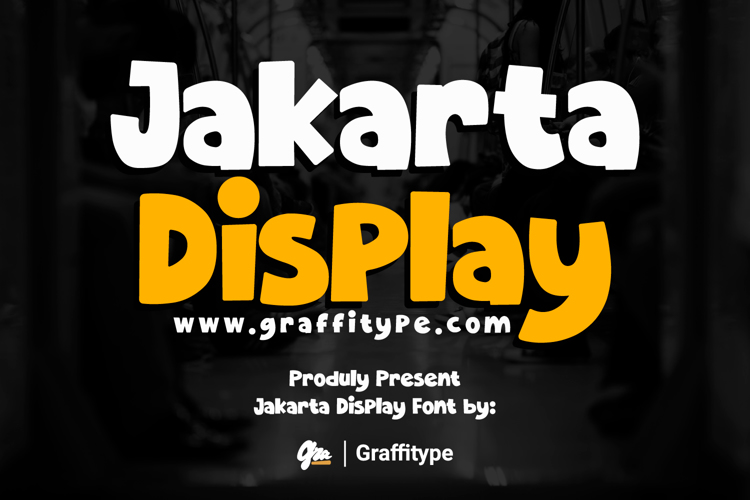 Preview of Jakarta Display Font