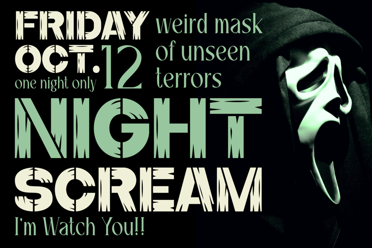 Preview of Deland Font