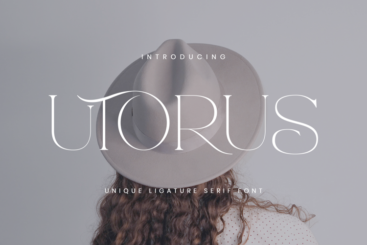 Preview of Utorus Font