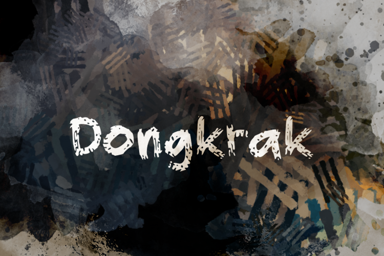 d Dongkrak Font