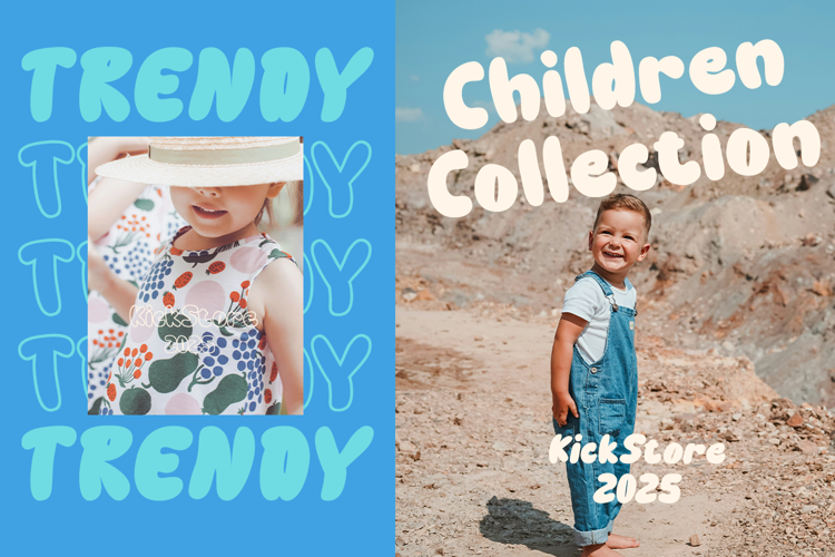 Preview of Gummy Child Font