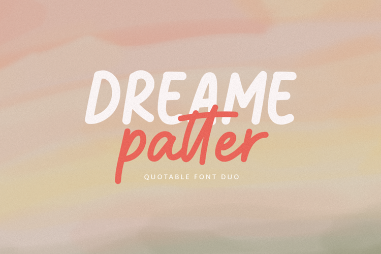 Dreame Patter Script Font