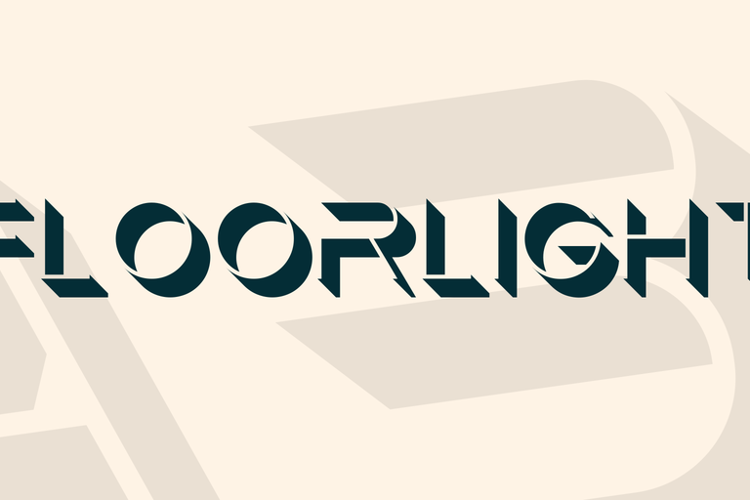 Floorlight Font