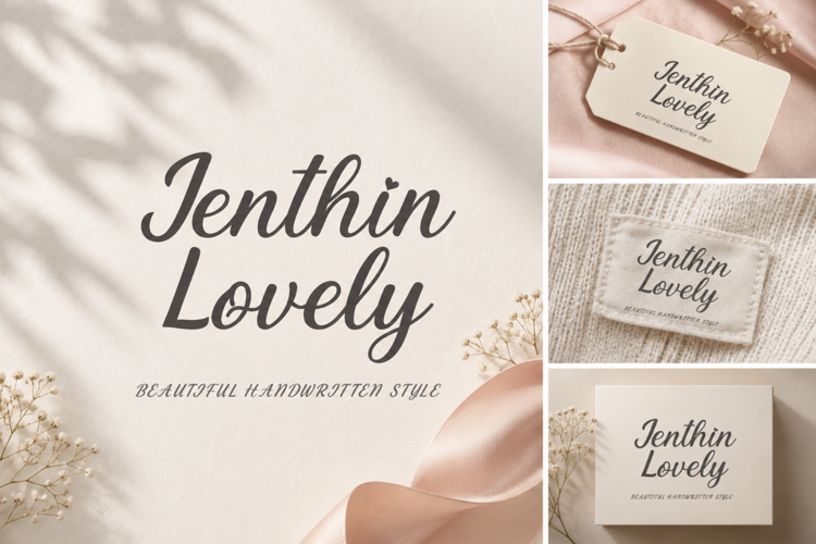 Preview of Jenthin Lovely Font