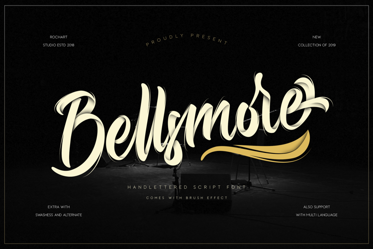 Bellsmore Brush Font