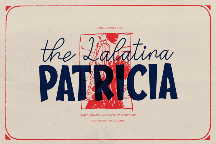 Preview of Lalatina Patricia Font