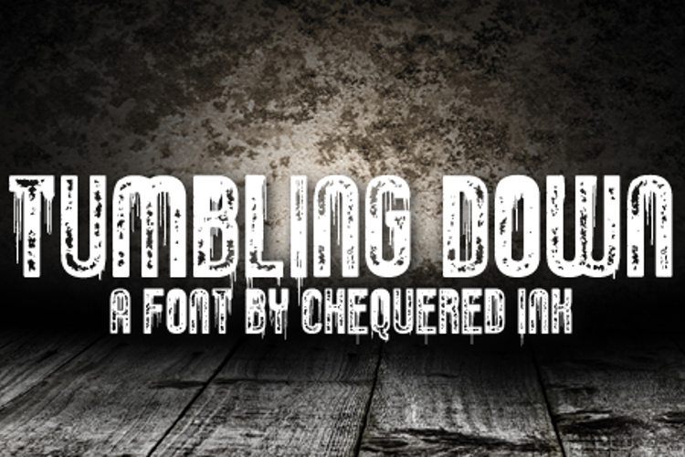 Tumbling Down Font