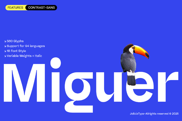 Miguer Sans Font