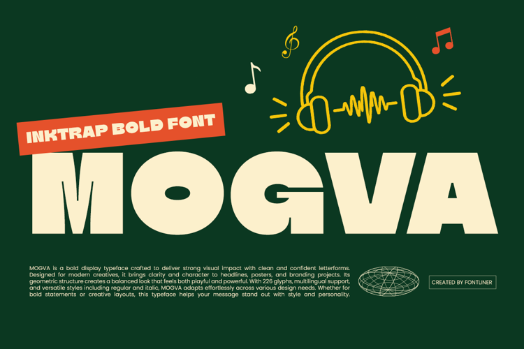 Preview of Mogva Font