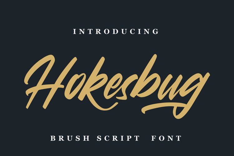 Hokesbug Font