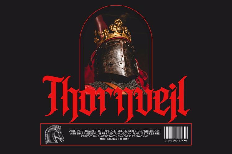 Preview of Duskfall Font