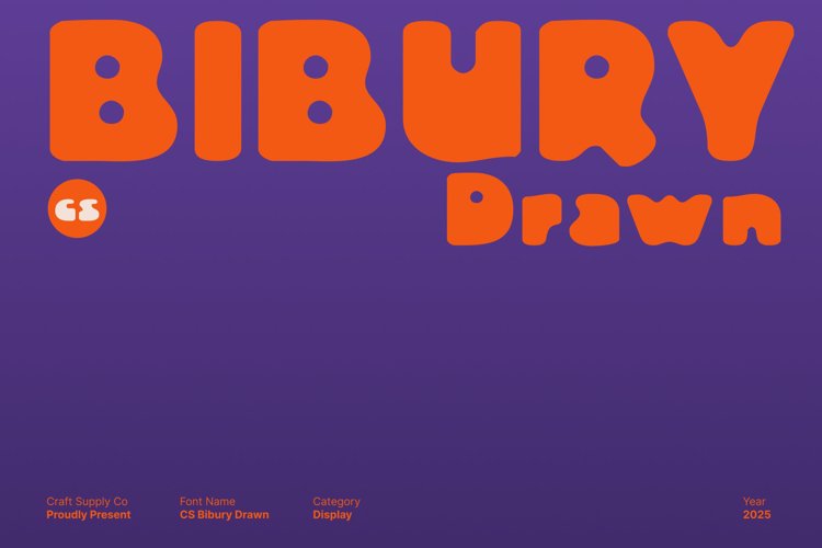 Preview of CS Bibury Drawn Font