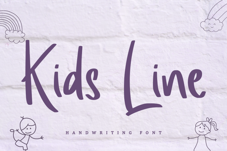 Kids Line Font
