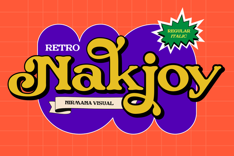 Retro Nakjoy Font