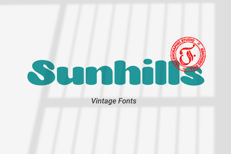 Sunhills Font