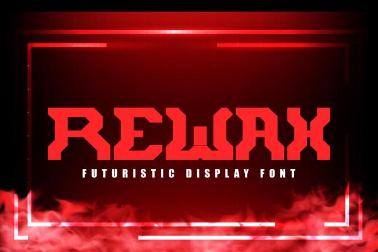 REWAX Font