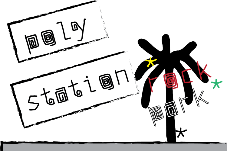 poly station Font