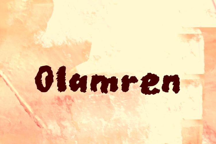 Olamren Font