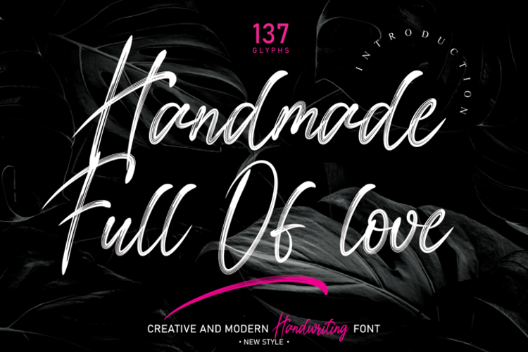 Handmade Full Oflove Font