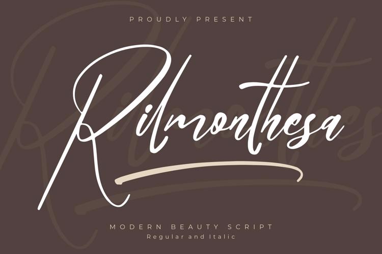 Rilmonthesa Font