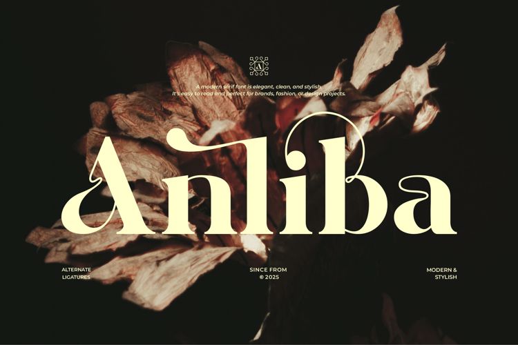 Preview of Anliba Font