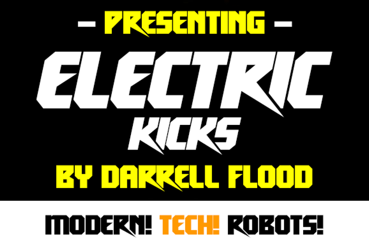 Electric Kicks Font