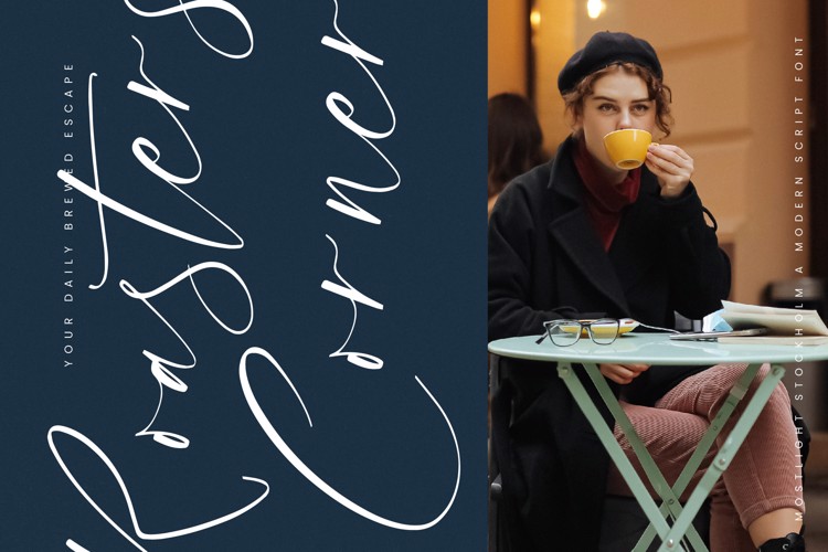 Preview of Mostlight Stockholm Font