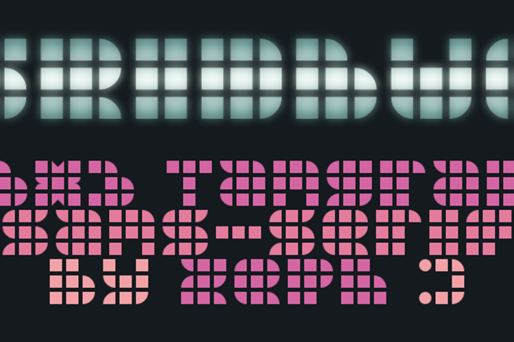 Gridbug Font