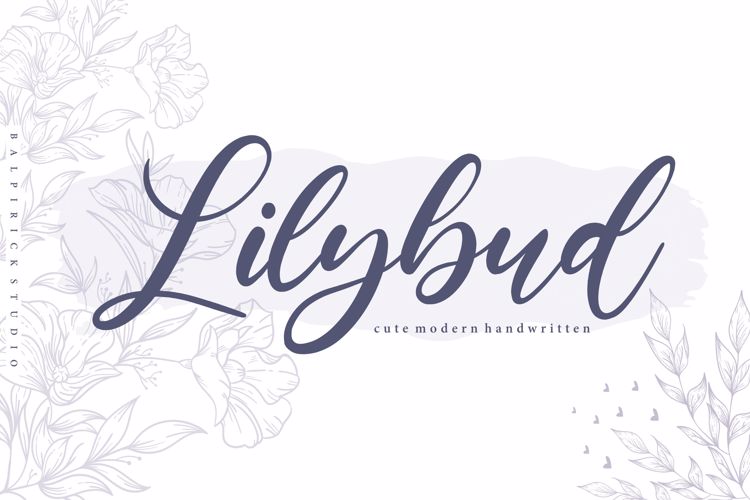 Lilybud Font