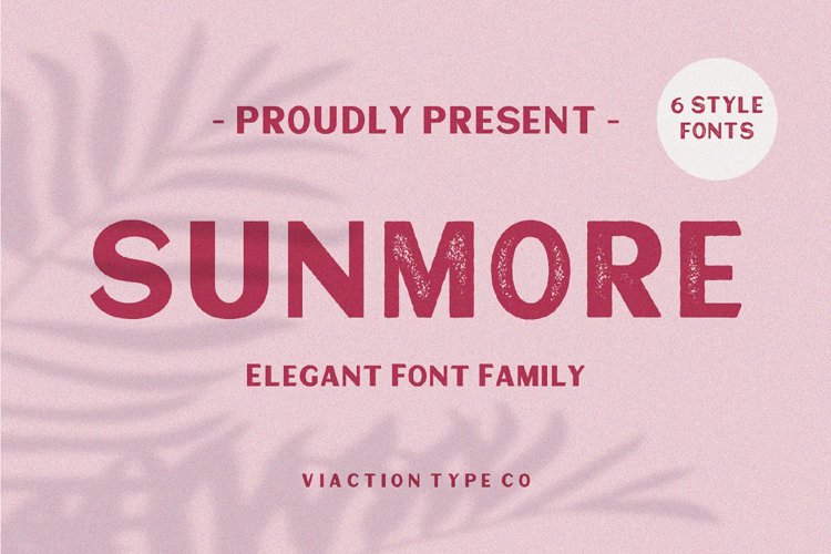 Sunmore Slant Font