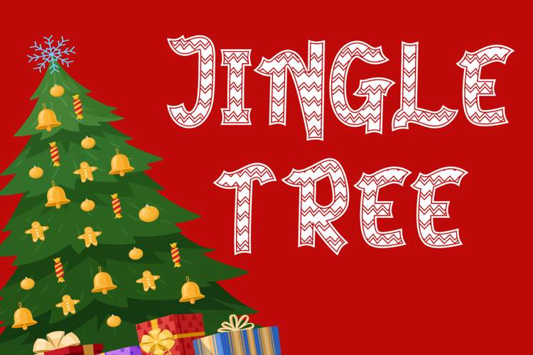 Modern Bauble Bliss – Quirky Font With Christmas Theme