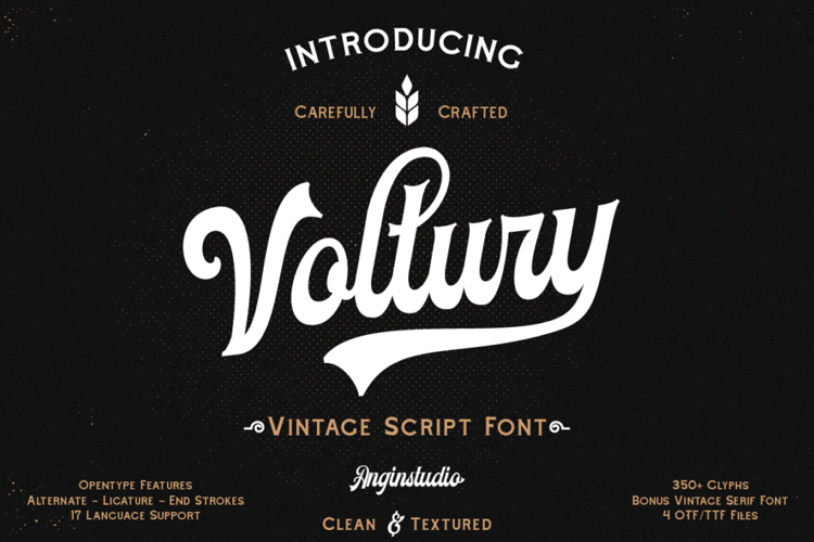Voltury Font