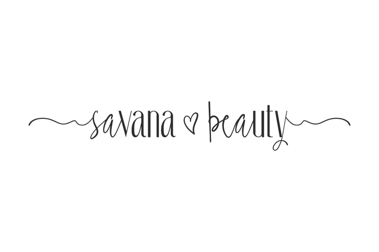 Savana Beauty Font