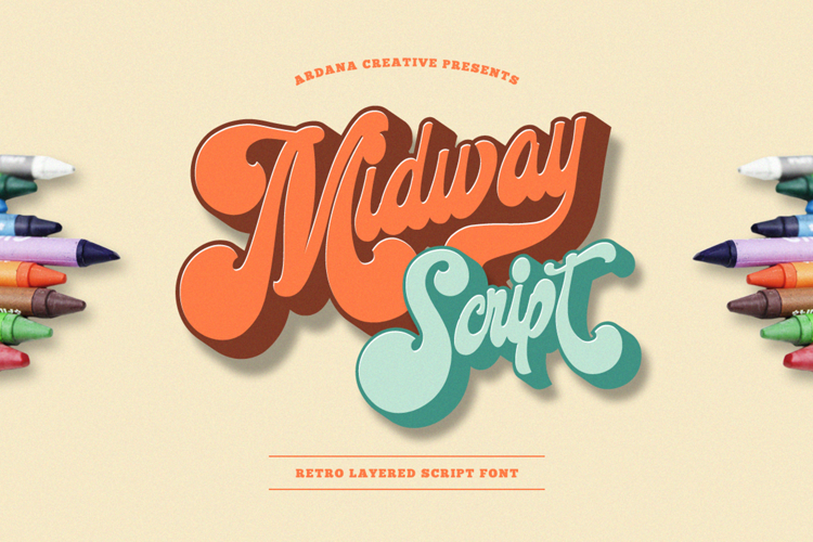 Midway Retro Font