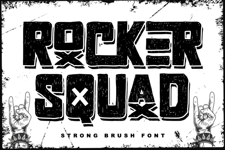Rocker Squad - Font