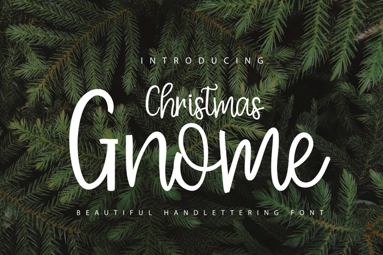 Christmas - Gnome Font