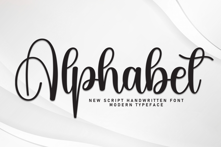 Preview of Alphabet Font