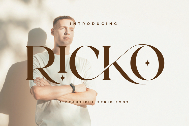 Preview of Ricko Font