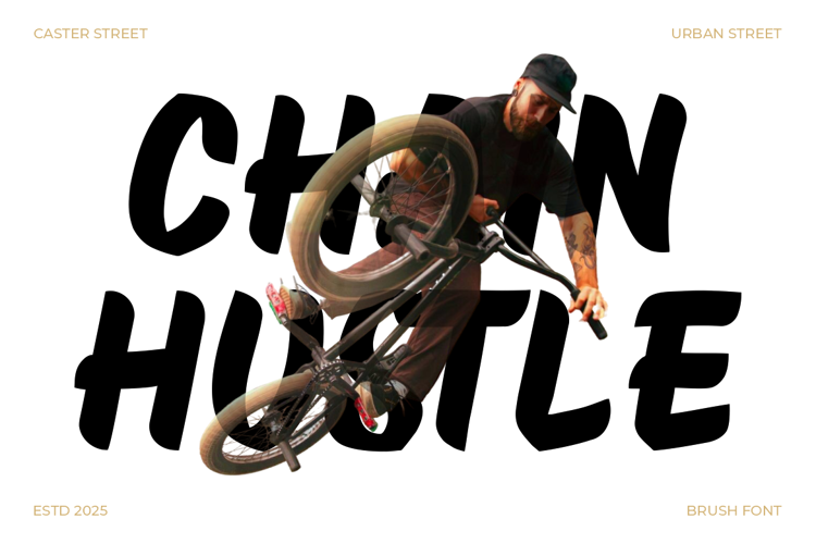 Preview of Caster Street Font