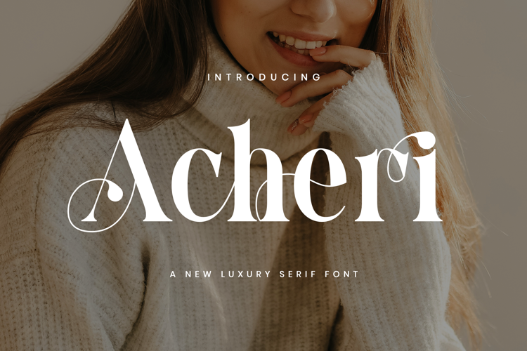 Preview of Acheri Font