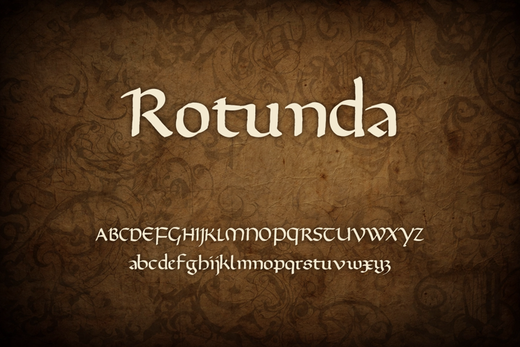 Preview of Rotunda Font