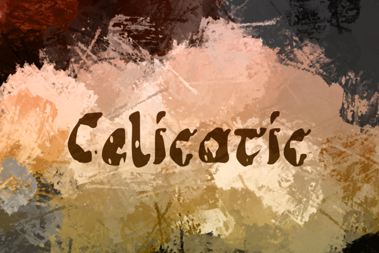 c Celicatic Font