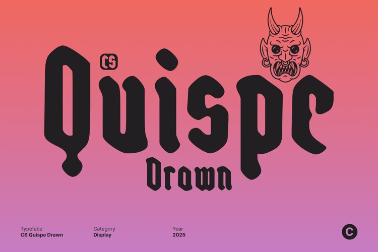 Preview of CS Quispe Drawn Font