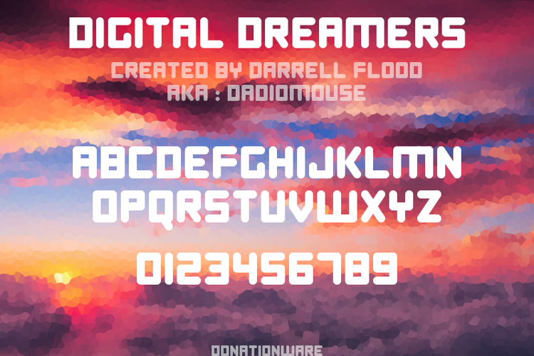 Digital Dreamers Font