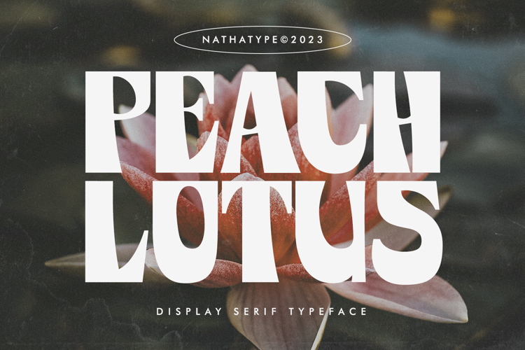Peach Lotus Font
